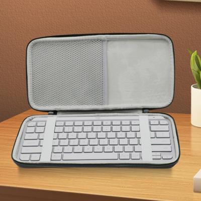 Keyboard Storage Case Travel Carrying Bag Zipper Closure Shock-Resistant Protective Storage Bag EVA