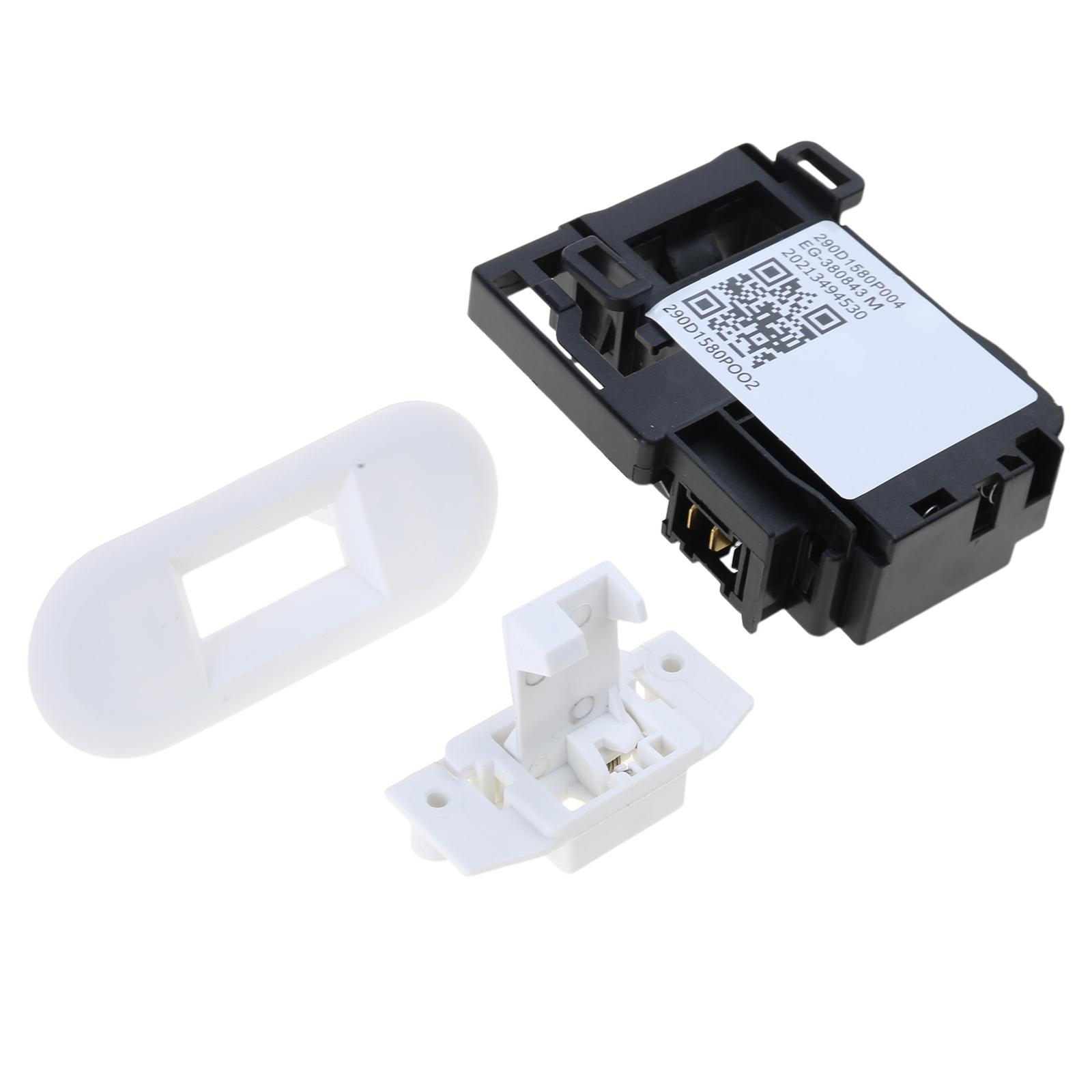 

Комплект узла блокировки дверцы Переключатель блокировки крышки Обслуживание Пластиковая текстура Сервисный комплект для замены WH01X27954 WH01X24381