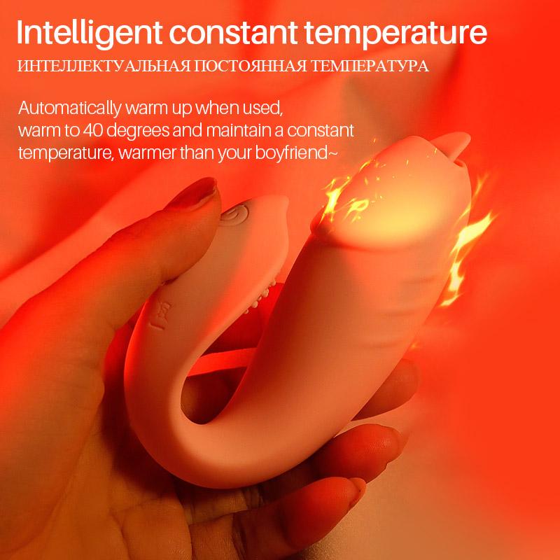 Wireless Bluetooth G Spot Dildo Vibrator for Women Tongue Licking APP Remote Control Wear Vibrating Egg Clit Panties