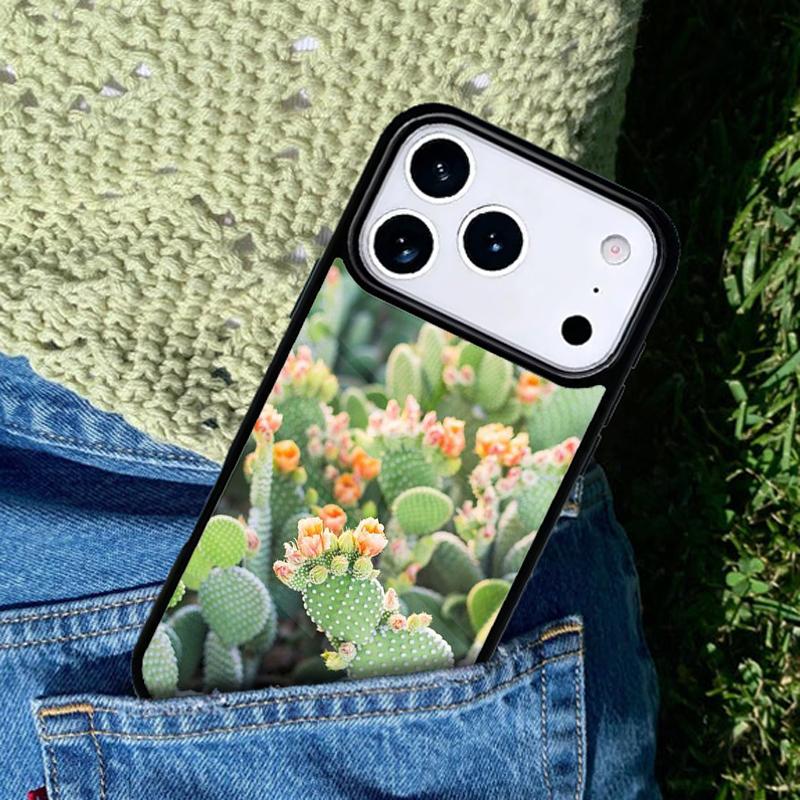 Cactus Plants Succulents Phone Case Cover for IPhone 11 12 13 14 15 16e 17 Pro Max Coque for IPhone 17 Air
