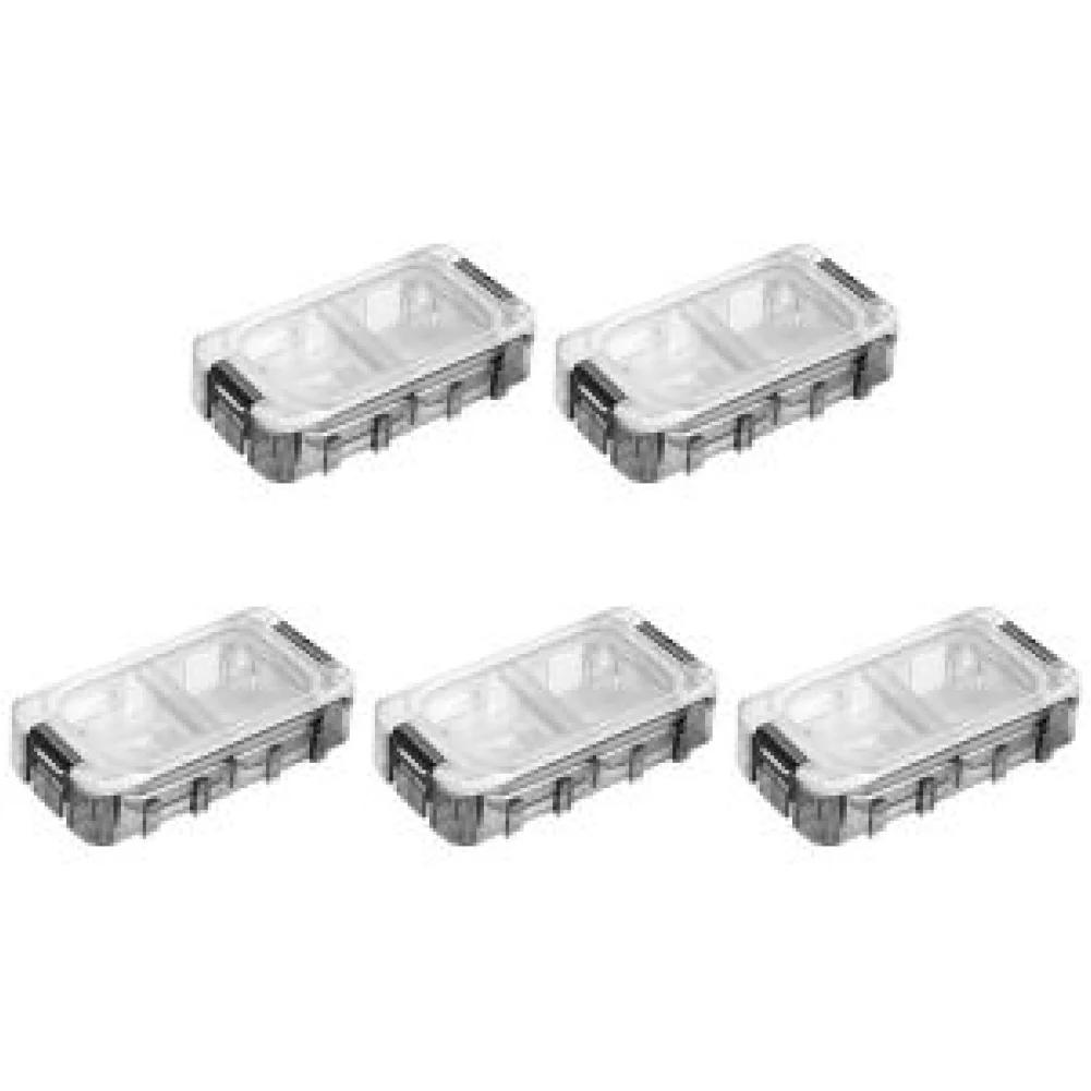 Fishing Tackle Box Expandable Fishing Tackle Box Fishing Hardware Toolbox Waterproof Tool Box Clear Top Fishing Lure Storage Box