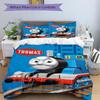 Thomas Train Adventure Print 3Pcs Bedding Setduvet Cover With 2 Bedropillowcase Home Birthday Gift
