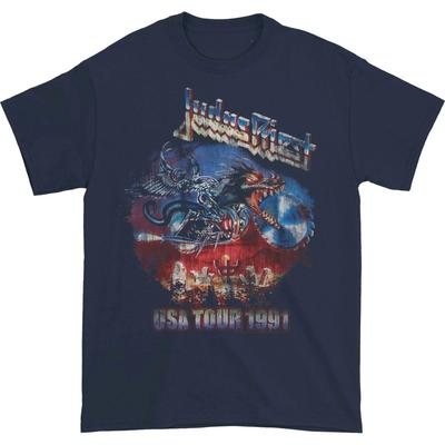 Judas Priest Painkiller US Tour 91 T-shirt High-end Luxury Is for Both Men and Women Top Y2k 2026 Summer
