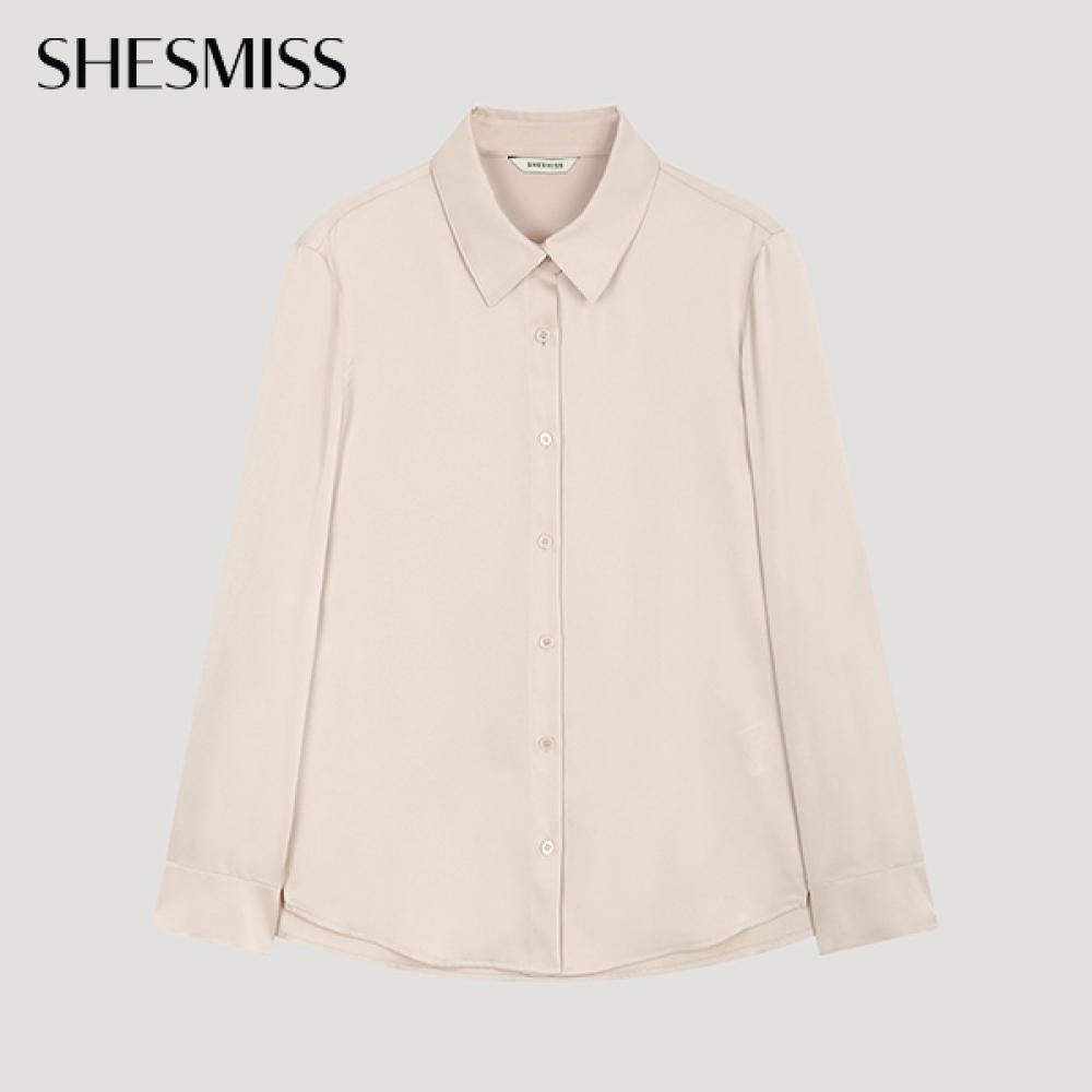 

She S miSS baSic Silky Shirt SwwSto11040 Lp light pink/66