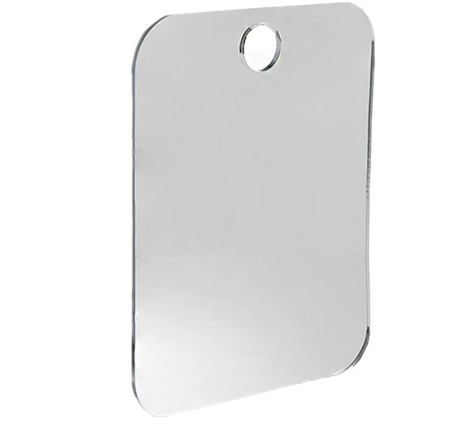 Shower Bath Mirror Bathroom Tools Acrylic Shaving Makeup Mirrors Washroom Travel Accessories With Wall Suction For Men Women