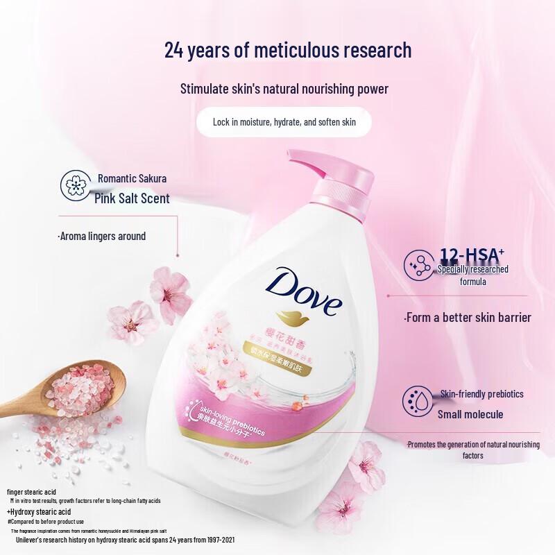 DOVE Cherry Blossom Nourishing Body Wash