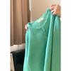 Spring New Single-breasted Soft Waxy Knitted Cardigan Women's Age-reducing Lace Jacket Versatile Long-sleeved Top