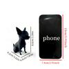 3D‑Printed Plastic Big‑Ear Gigi Dog Figurine, Bohemian Friendship‑Theme Bookshelf Ornament, Cute Companion Collectible for Hallo