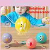 Colorful Light Up Whistle Flying Ball Toy For Kids Enhancing Eye Hand Coordination Skills