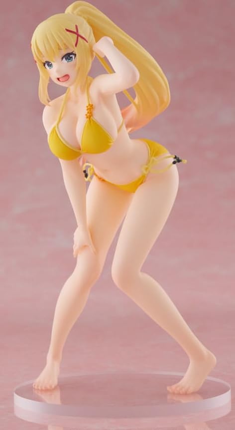 KonoSuba: God's Blessing on this Wonderful World! 3 Coreful Figure Darkness ~Swimsuit Ver.~ 1 Type, Approx. 18cm