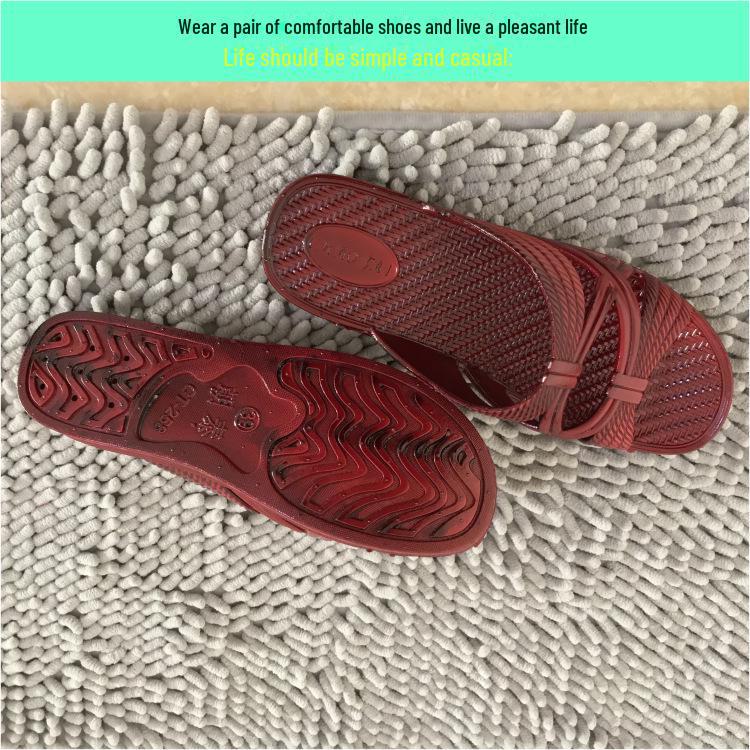 Papuci de vară confortabili și durabili pentru femei din PVC