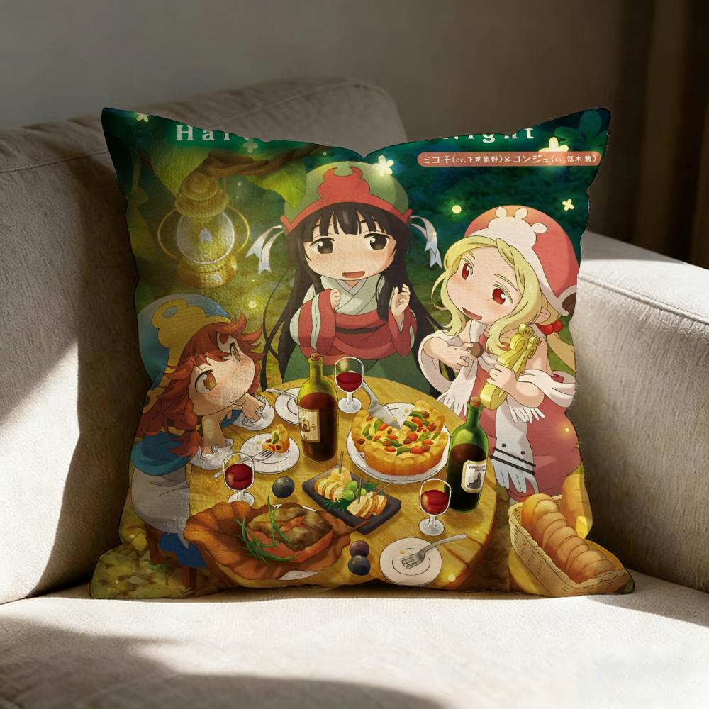 H-Hakumei And Mikochi ANIME Pillow Case Pillowcase, Double-sided Printed, Sofa Cushion, Bedroom Headboard Pillow