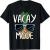 Vacay Mode 2024 Funny Family Trip Summer Vacation Pineapple T-Shirt