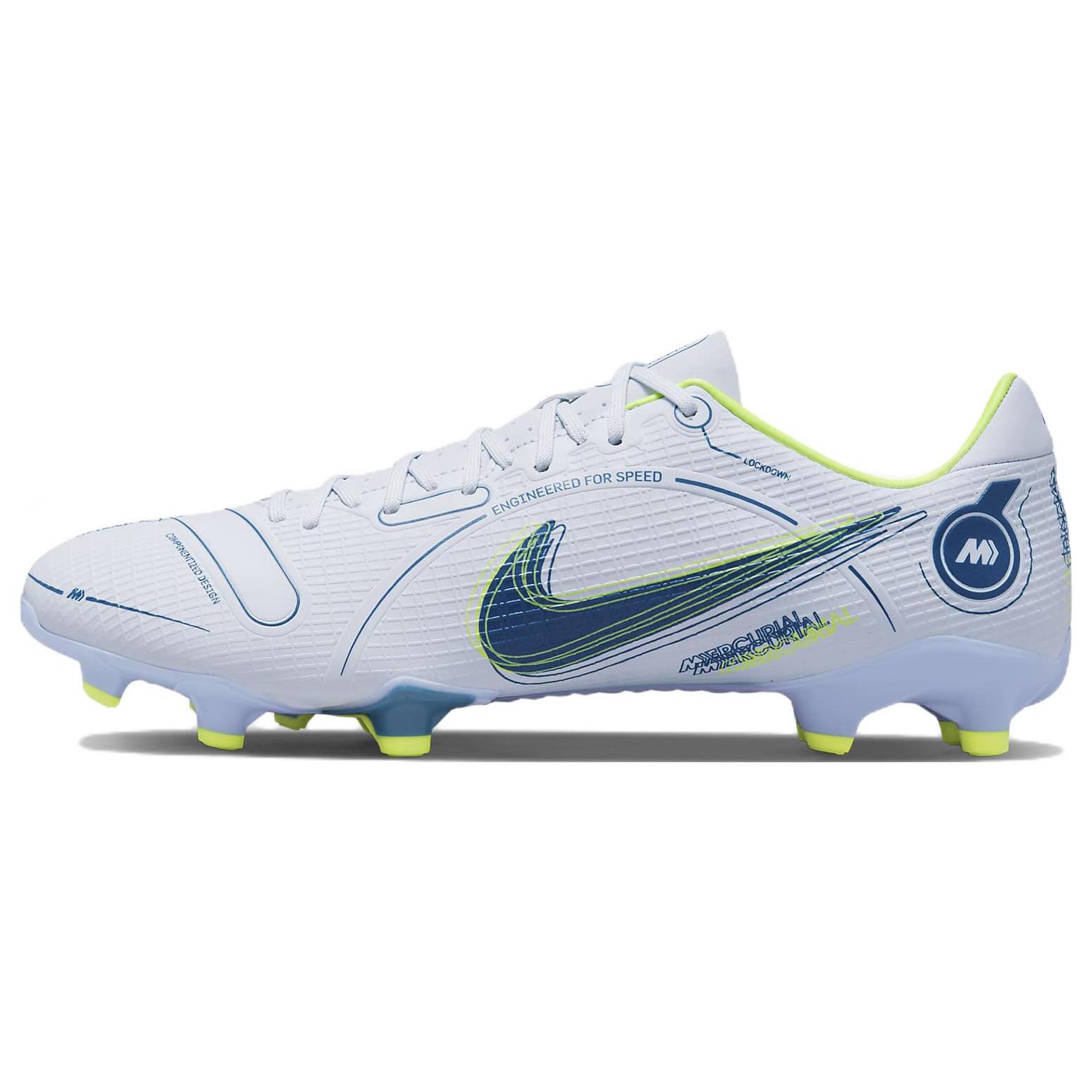 

Новые Nike Mercurial Vapor 14 Academy MG Серый Черненый Синий DJ2869-054 41