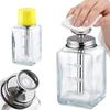 180Ml Vacuum Pressing Glass Sub-bottle Glass Bottle Press-type Sub-bottle Network Disk Blowout Prevention