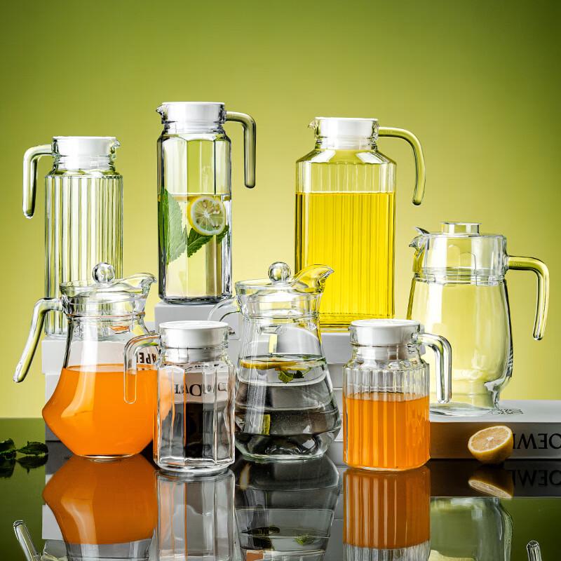 

Changbaosen 1300ml Heat-Resistant Glass Water Pitcher