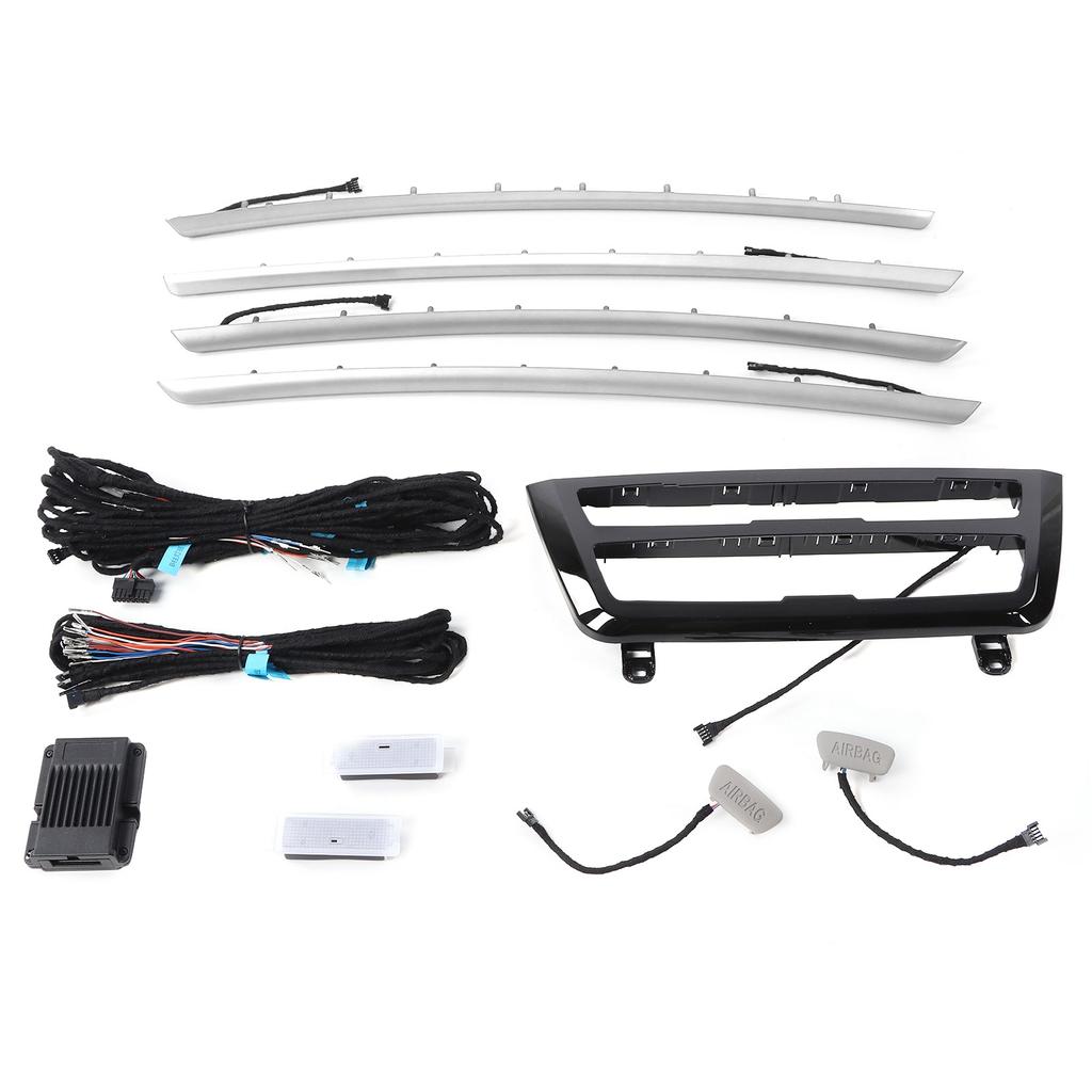 8 Colors Ambient Light LED High Temperature Resistant Fit for 3 Series F30 F31 2013‑2019Silver