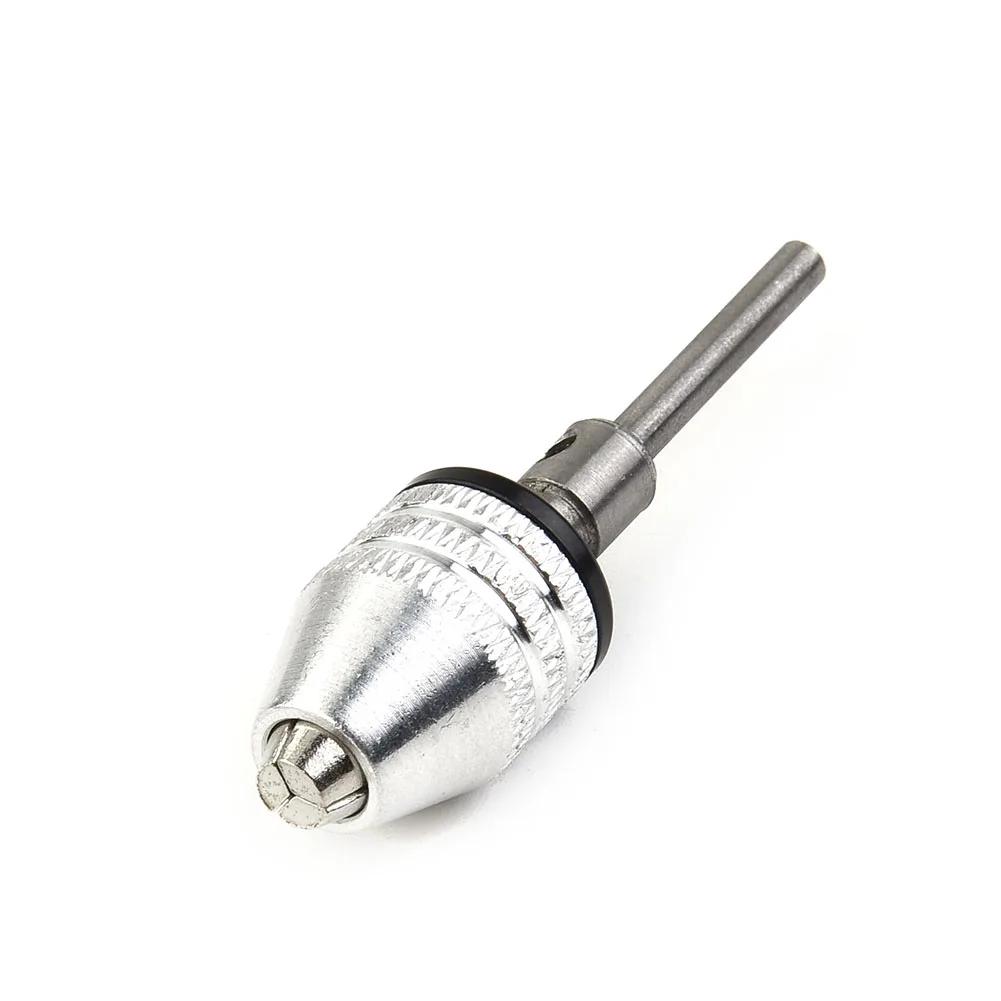 Keyless Drill Drill Chuck Quick Change Screwdriver Convertor Dental Drill 0.3-4mm Chuck Adapter Connecting Shank