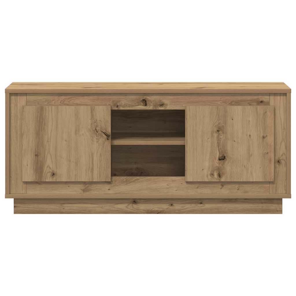 TV Cabinet 102 X 35 X 45 Cm Artisan Oak Engineered Wood