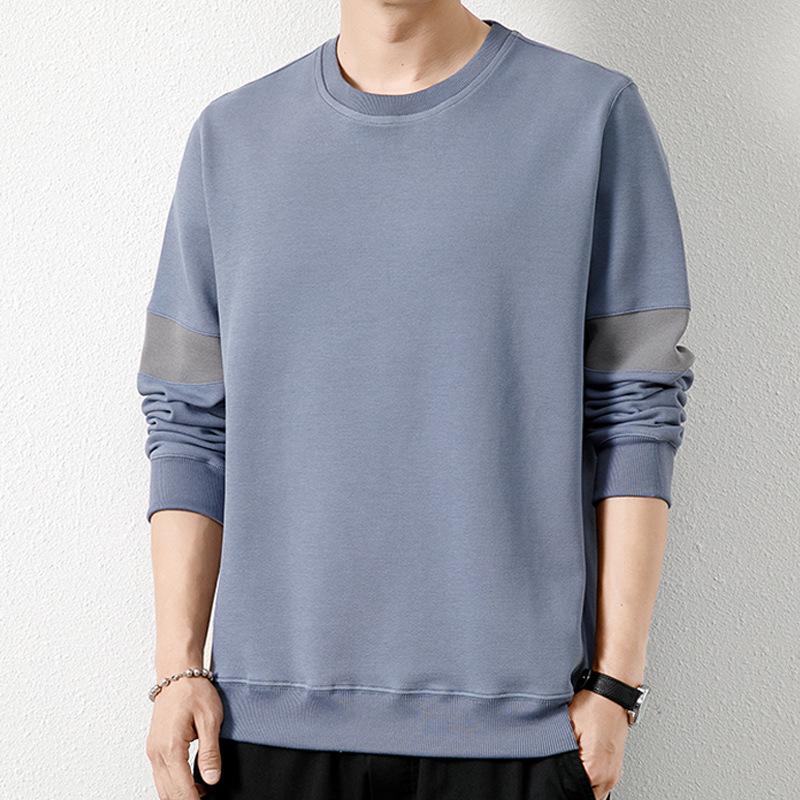 

Мужской спортивный свитер для отдыха, мужской пуловер с круглым вырезом, свитер с длинными рукавами, мужской свободный свитер XXXXXL