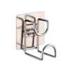 Wall-Mounted Bathroom Basin Hook Rack - No-Drill Adhesive Shelf