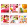 Baby Play Mat with Hanging Rattle Toy Light & Music Crawling Mat Kids Activity Gym Fitness Play Piano Game Blanket Early Educational Musical