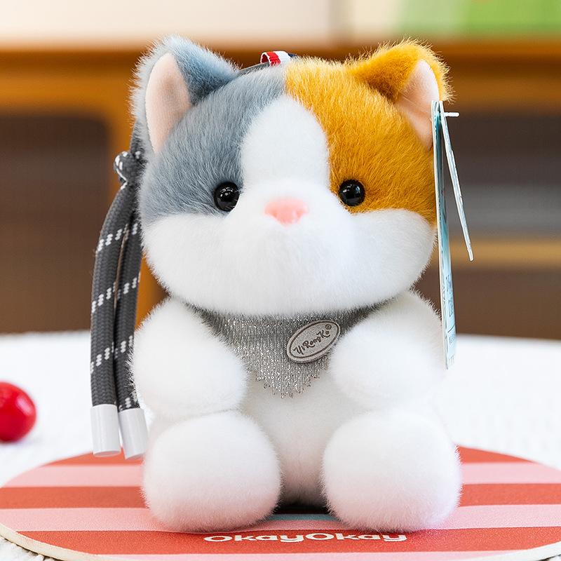 15cm Cute Animal Red Panda Fox Plush Toy Kawaii Penguin Capybara Duck Lamb Rabbit Sloth Plushie Appeasing Birthday Gift