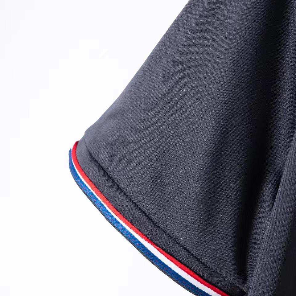 Business Short Sleeve Polo Shirt Striped Men Shirt Breathable Lapel Button Casual Top T-Shirt Summer Fashion Men's Polo Shirt