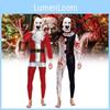 Auffälliges Halloween-Kostüm Für Kinder Einzigartiger Sensenmann Clown Bodysuit Aus Milchseide Stoff