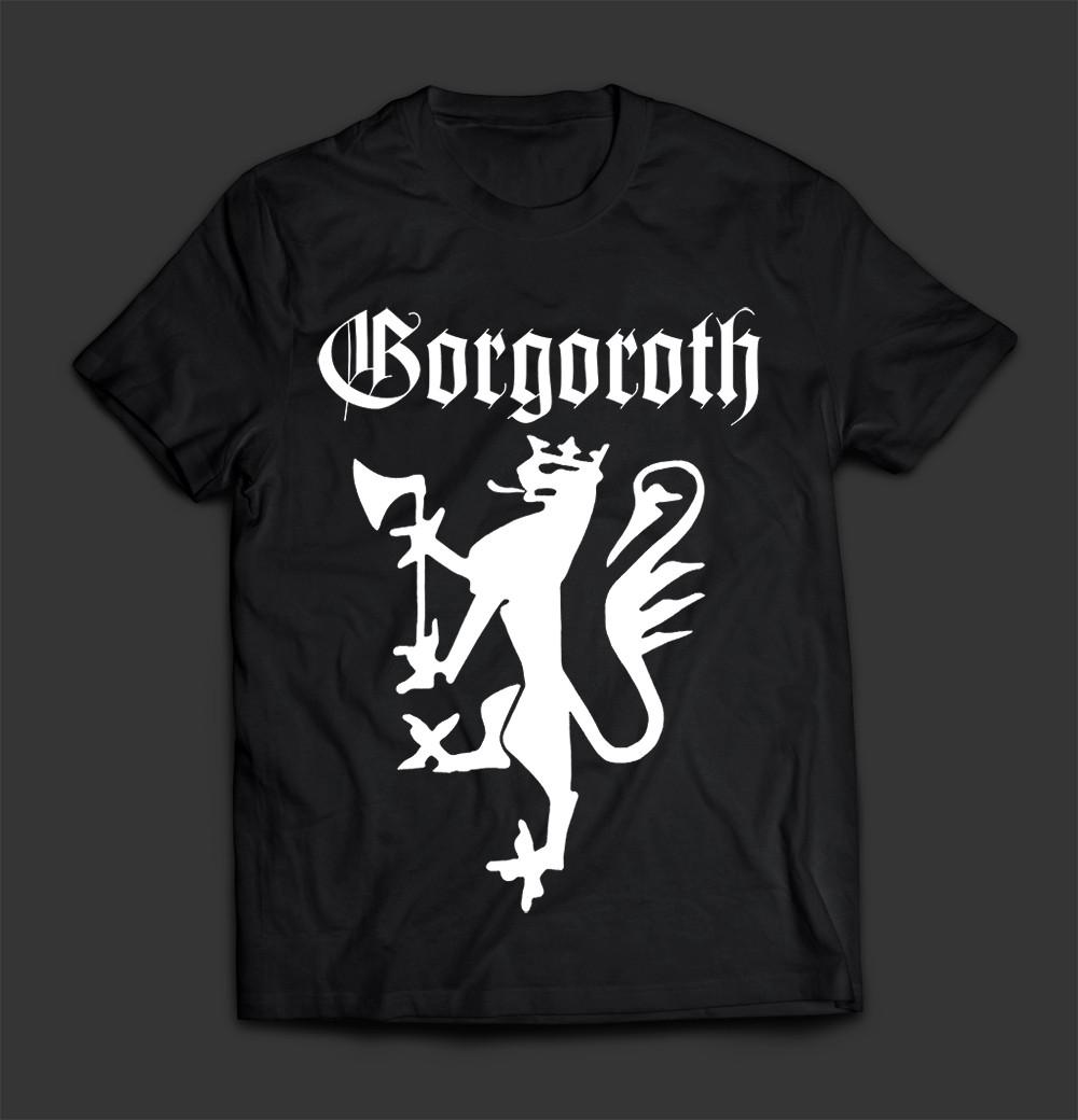 NEW Gorgoroth Band Gift For Fans Heavy Cotton Black T Shirt S-5XL BT640 S разноцветный