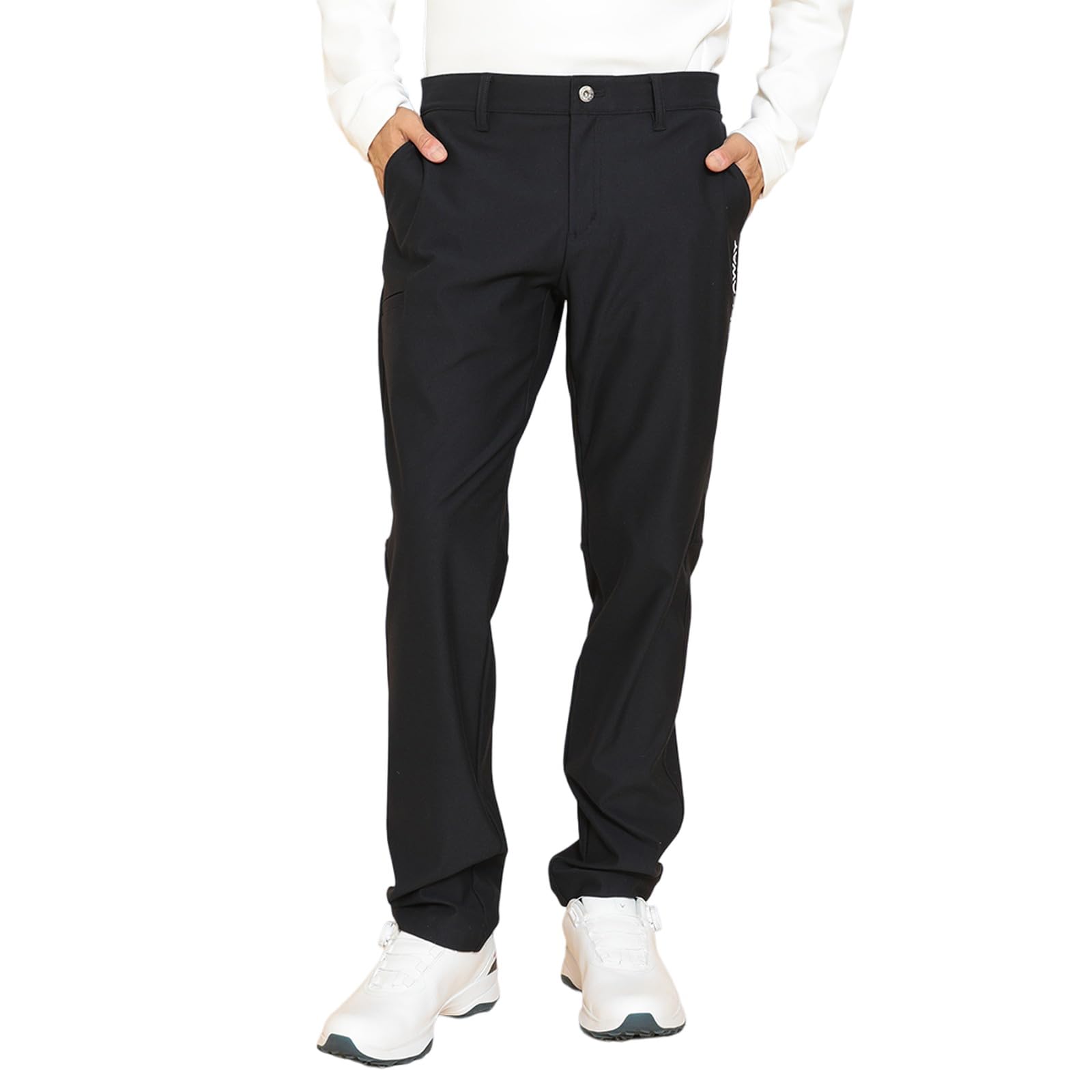 

Callaway Long Pants for Golf Men s 8-Way Stretch, Water-Repellent (C24226109 1120_Navy)