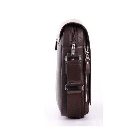 Composite Leather Bag Men's Travel Bags Casual Male Shoulder Briefcase for Business Man