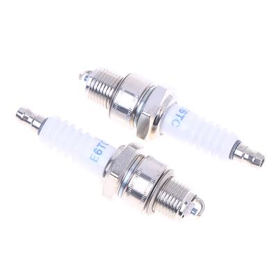 1/3 Pcs Brand New Motorcycle Spark Plug E6TC For Scooter Moped Ignition Part Replacement Accessories