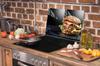 SZKLANA PŁYTA OCHRONNA DO KUCHNI 2x35x52 HAMBURGER