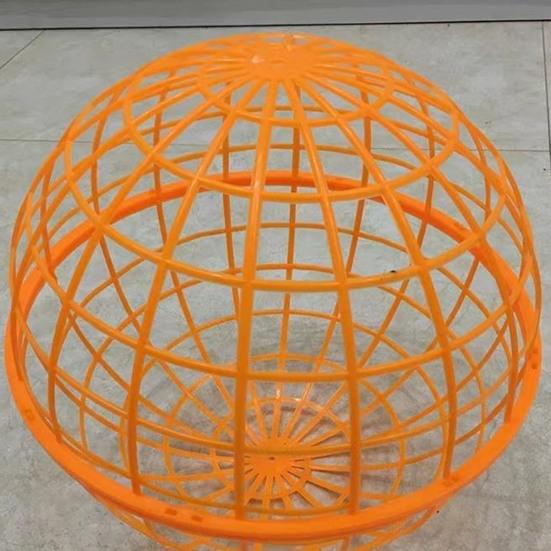 Ball-Shaped Chicken Cage Outdoor Spherical Chicken Coop Poultry Protection Cage Pigeon Rabbits Duck Safe Walking Net for Pet Safety Yard Farm Use