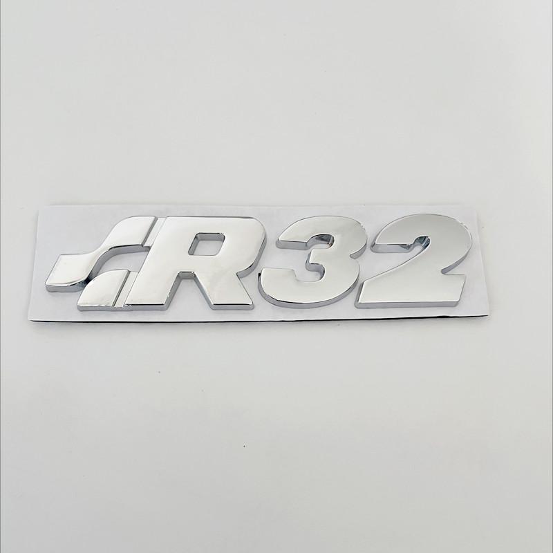 

3D Metal R32 R35 R36 Rear Trunk Boot Emblem Badge Sticker For VW SR32 SR35 SR36 Volkswagen Golf MK4 Passat Tiguan