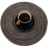 2025 New Woven Circular Anti Slip and Heat-resistant Cotton Yarn Placemat for Household Dining Table Insulation