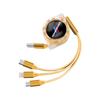 3-in-1 fast USB cable, expandable portable charging cable For BMW Performance E46 E90 F10 F30 X3 F20 E46 E60 E70 E39 E36 E87 GA3
