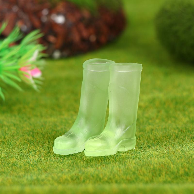1:12 Skala Domek dla lalek Miniaturowe Gumowe Kalosze Dekoracja Lalki Akcesoria