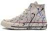 Chuck 70 High 'Paint Splatter - Egret' 170802C