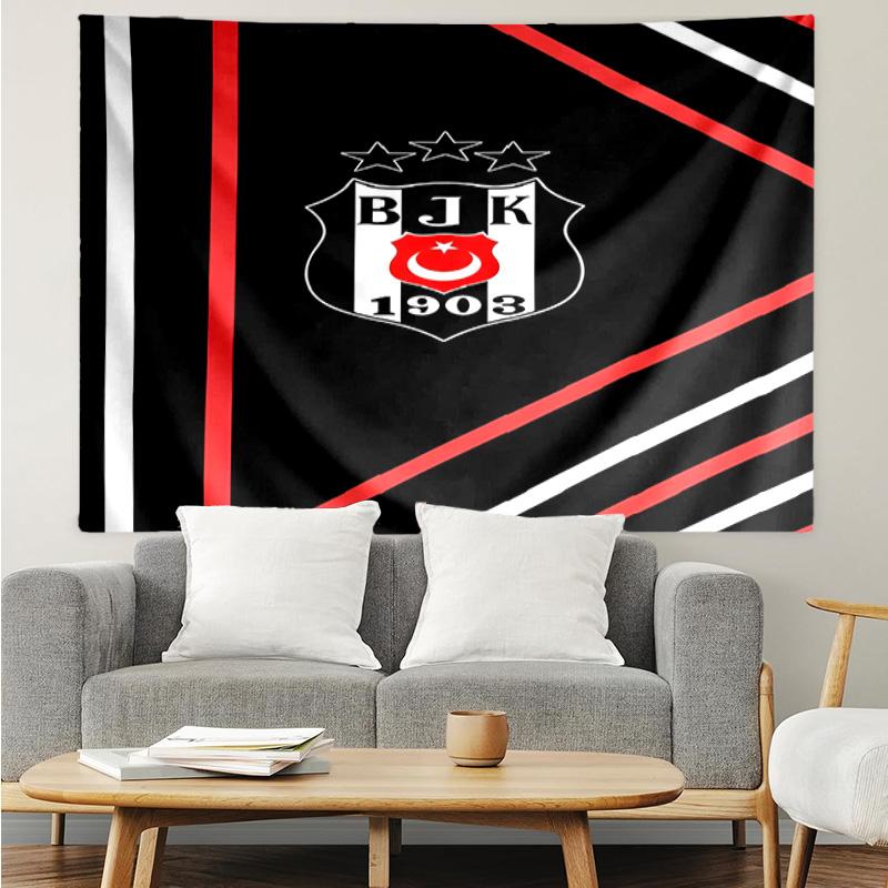 1PC Besiktas Crest Legacy 1903 Tapestry, Unique Design Tapestry, Suitable for Bedroom,Livingroom, Playroom,Heartwarming Holiday Gifts