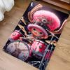 1pc One Piece Tony Tony Chopper Print Area Rug - Soft, Washable Non-Slip Indoor Mat for Office Chairs, Living Room, Home Office Decorative Rug