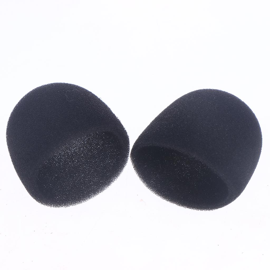 2/10Pcs Studio Windscreen Sponge Microphone Cap Microphone Protective Inner-Foam For   Slx24 Pgx24 Pg58 Beta58A