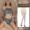 Sex Underwear Sexy Lace Suspender Split Shorts Clothing Set Suspender Large Size Women