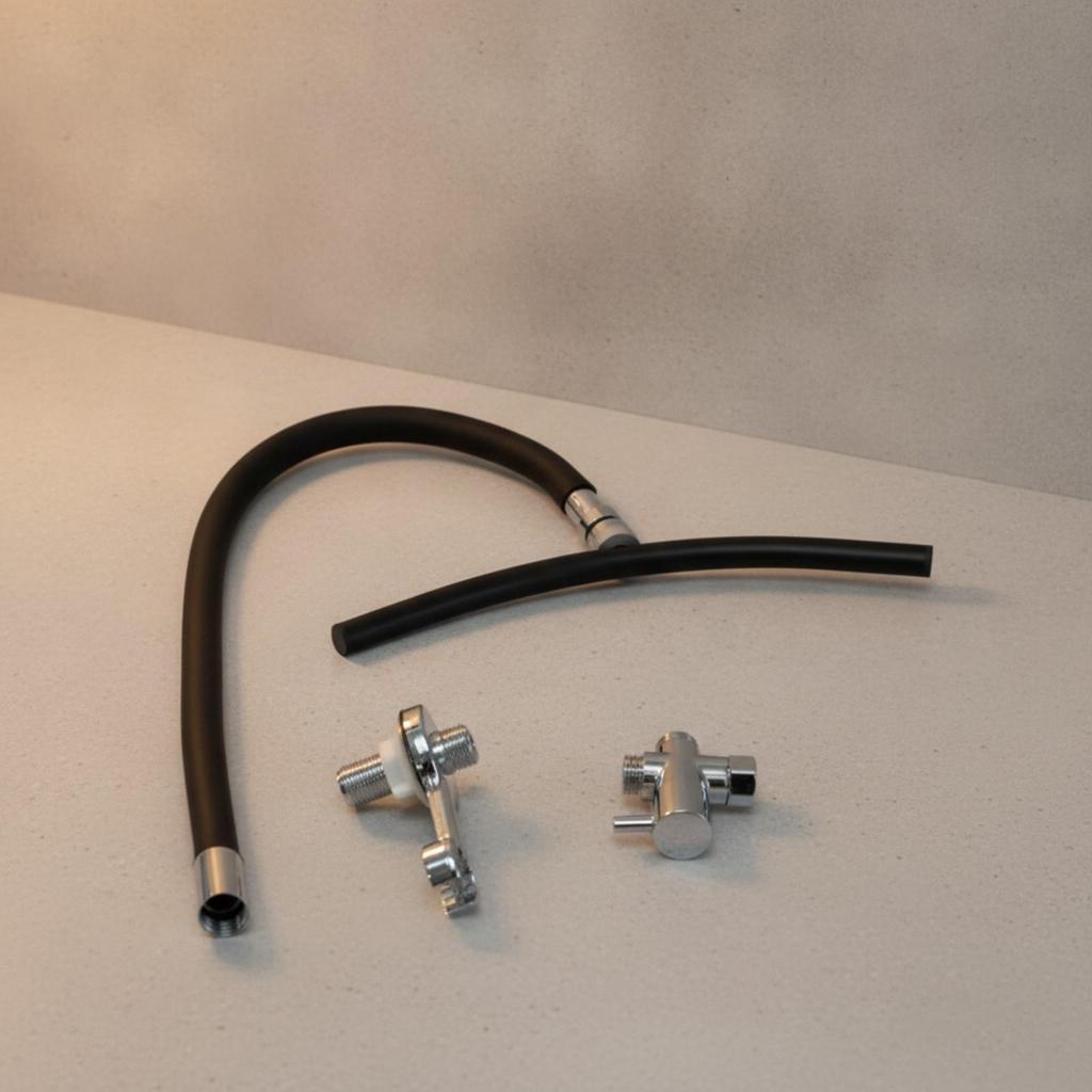 Accessorio spray per shampoo da salone senza installazione per lavaggio capelli con tubo flessibile per parrucchiere