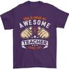Awesome Teacher Looks Like Teaching Funny Unisexs TShirt 100 Cotton