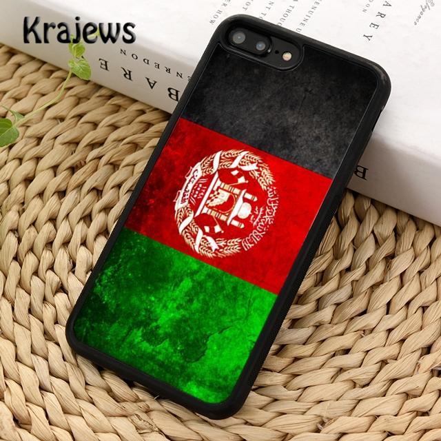 Krajews Afghanistan AF Flag Phone Case Cover For iPhone 14 5 SE 6 7 8 Plus X XR XS 11 12 13 Pro Max Samsung Galaxy S21 S22ultra