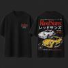 Youth Pure Cotton Short-Sleeved T-Shirt Japanese JDM Initial D Akagi REDSUNS Design for All Four Seasons 2026