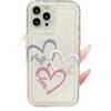 Full screen simple love for iPhone11/12/13/14/15PROMAX Apple 16 airbag anti-drop X/XS