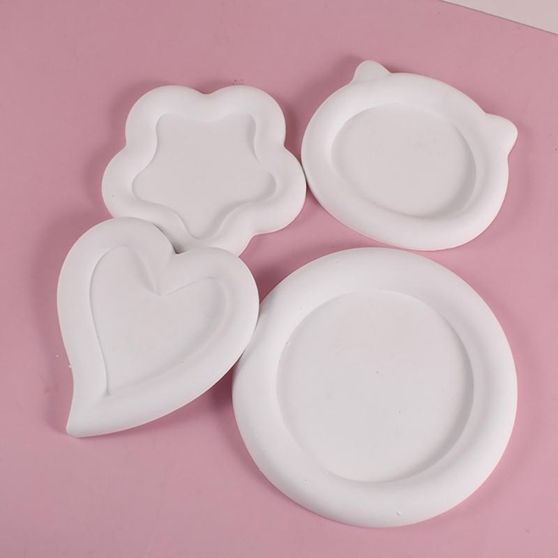 Silicone Cake Holder Tray Mold Fruit Cup Mold Resin Pendant Mold Food Station Serving Tray Mold Diy Coaster Casting